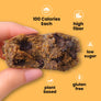 6 Cookie Dough Cookies — High Fiber, 100 Cal