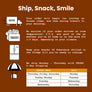 Snacks of Substance 100 calorie high fiber plant-based low sugar snack