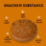 Snacks of Substance 100 calorie high fiber plant-based low sugar snack