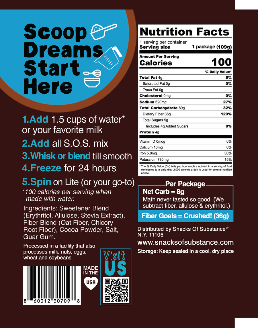 Chocolate Ice Cream Mix —  for Ninja Creami®
