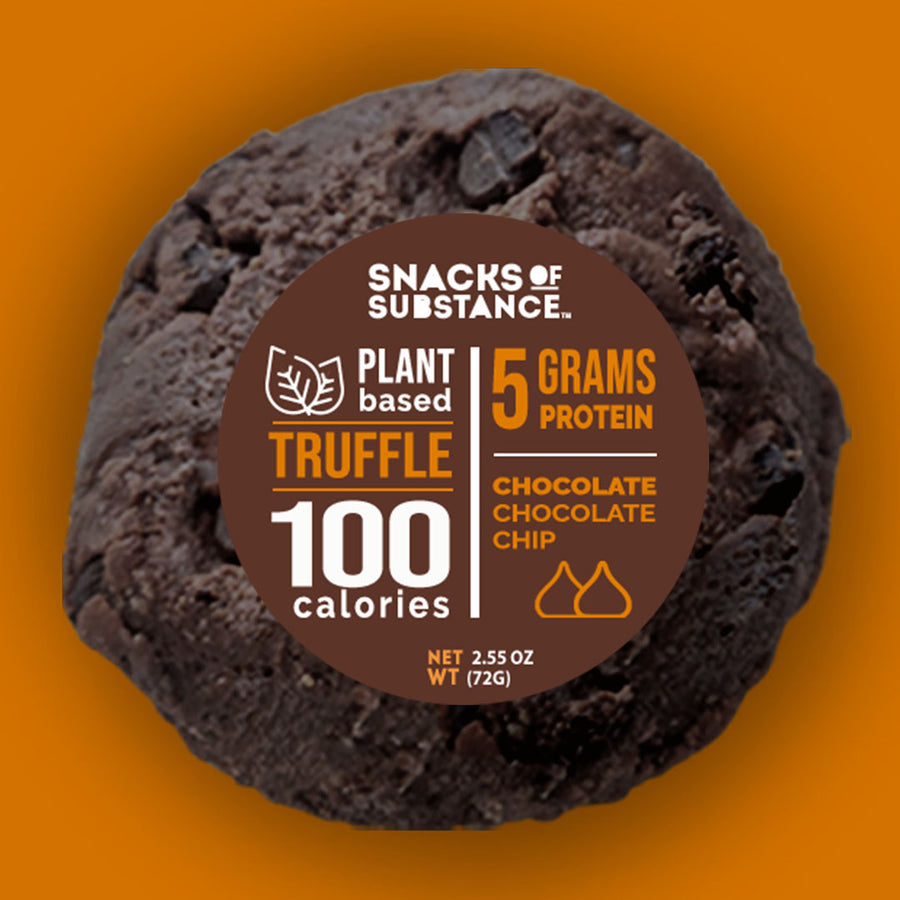 Chocolate Chocolate Chip Truffle  - 6 Truffles